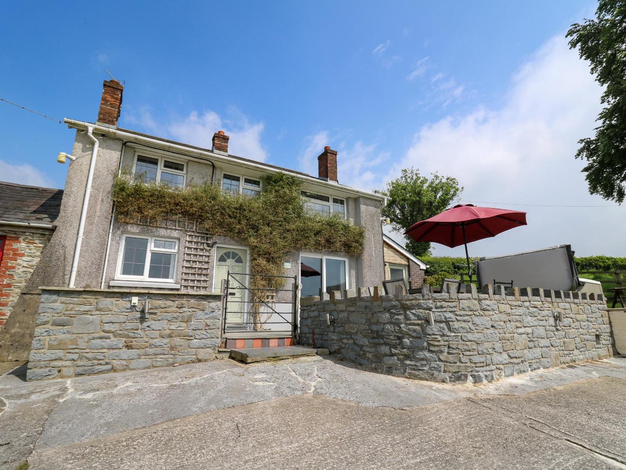 Llanwnen Aberdauddwr 빌라 외부 사진